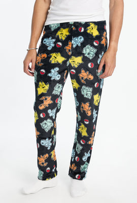 Mens Pokémon Plush Pajama Pant