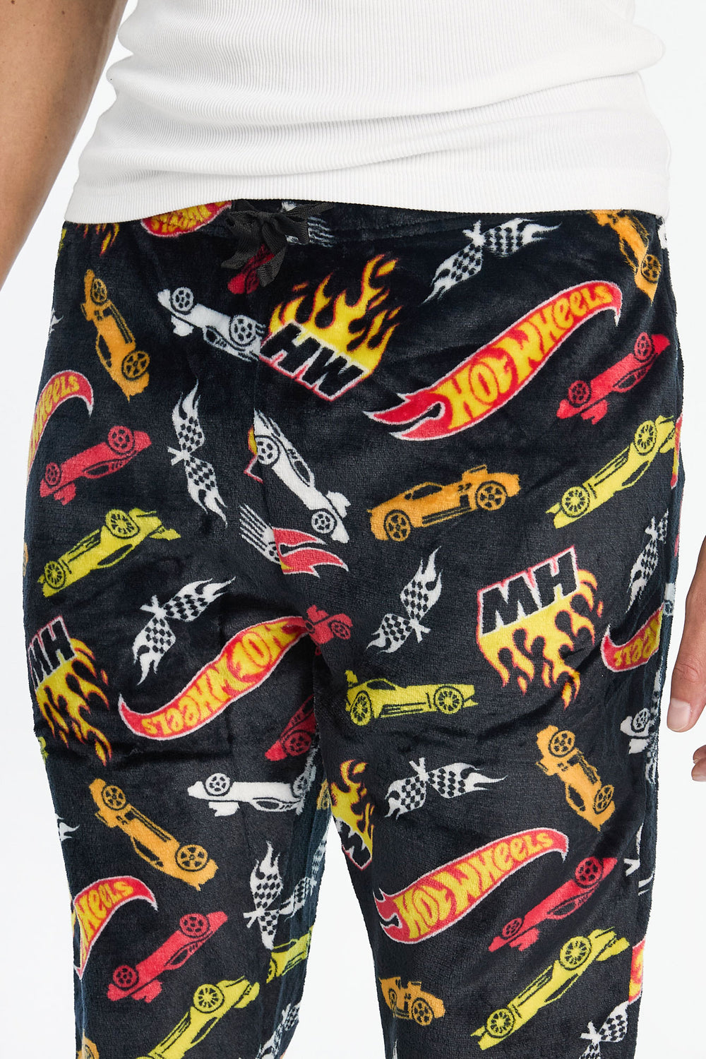 Mens Hot Wheels Plush Pajama Pant Mens Hot Wheels Plush Pajama Pant