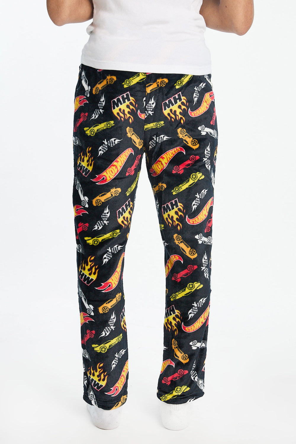 Mens Hot Wheels Plush Pajama Pant Mens Hot Wheels Plush Pajama Pant