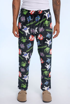 Mens Ghostbusters Plush Pajama Pant
