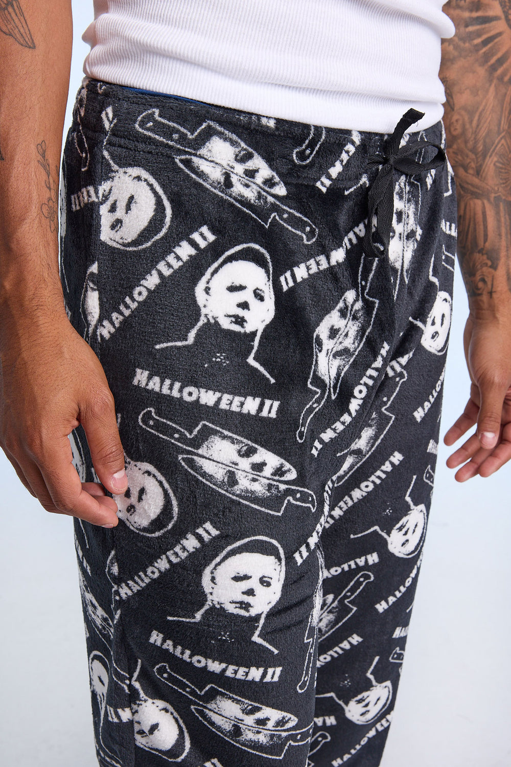 Mens Halloween II Plush Pajama Pant Mens Halloween II Plush Pajama Pant