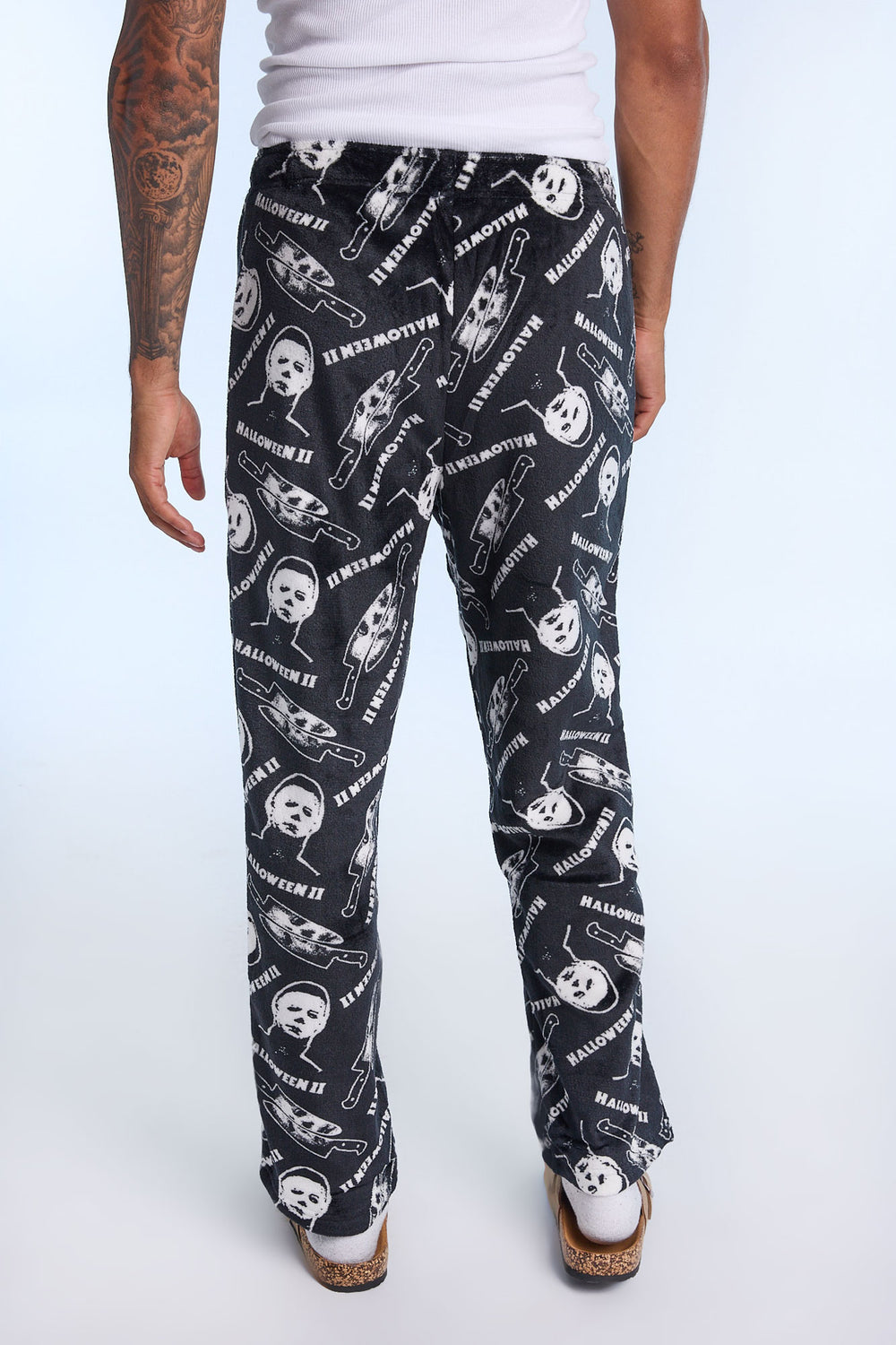 Mens Halloween II Plush Pajama Pant Mens Halloween II Plush Pajama Pant