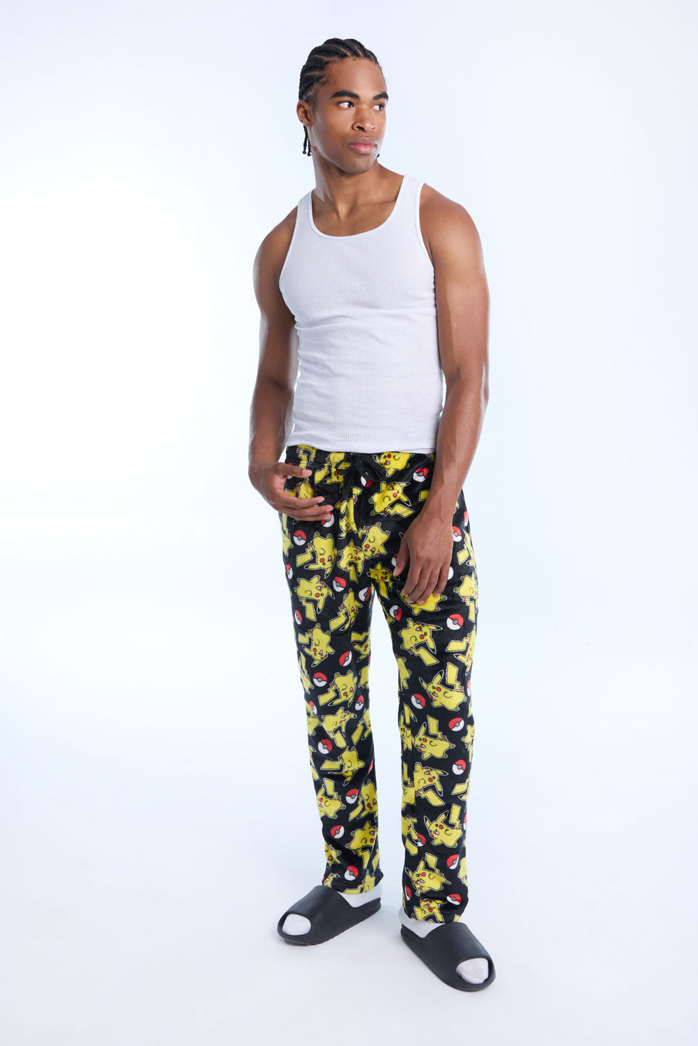 Mens Pokémon Plush Pajama Pant Mens Pokémon Plush Pajama Pant