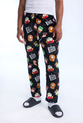 Mens South Park Plush Pajama Pant