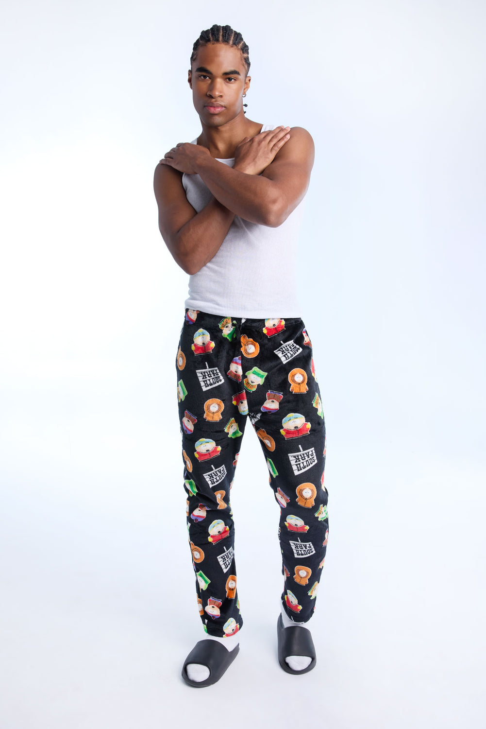 Mens South Park Plush Pajama Pant Mens South Park Plush Pajama Pant