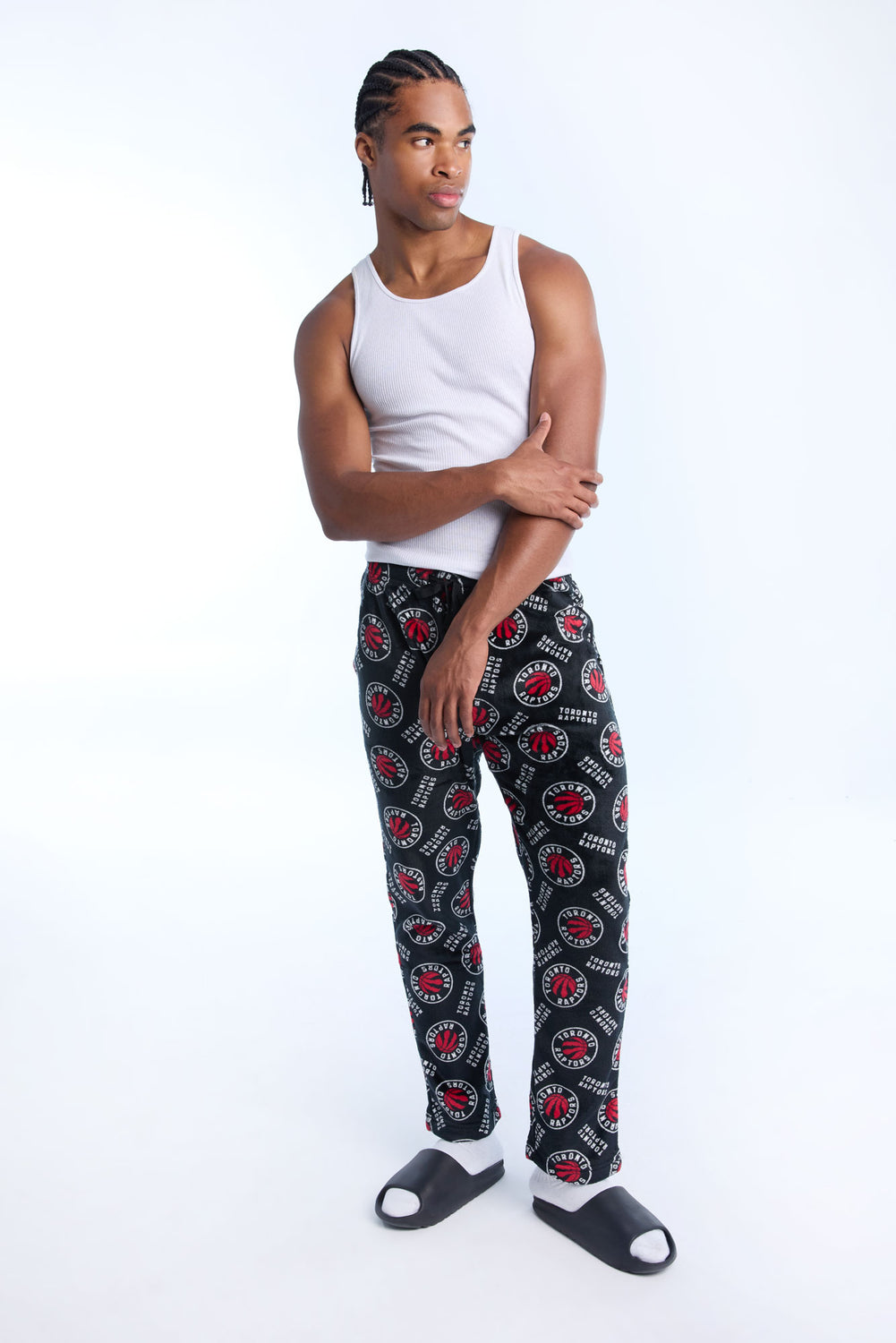 Mens Toronto Raptors Plush Pajama Pant Mens Toronto Raptors Plush Pajama Pant