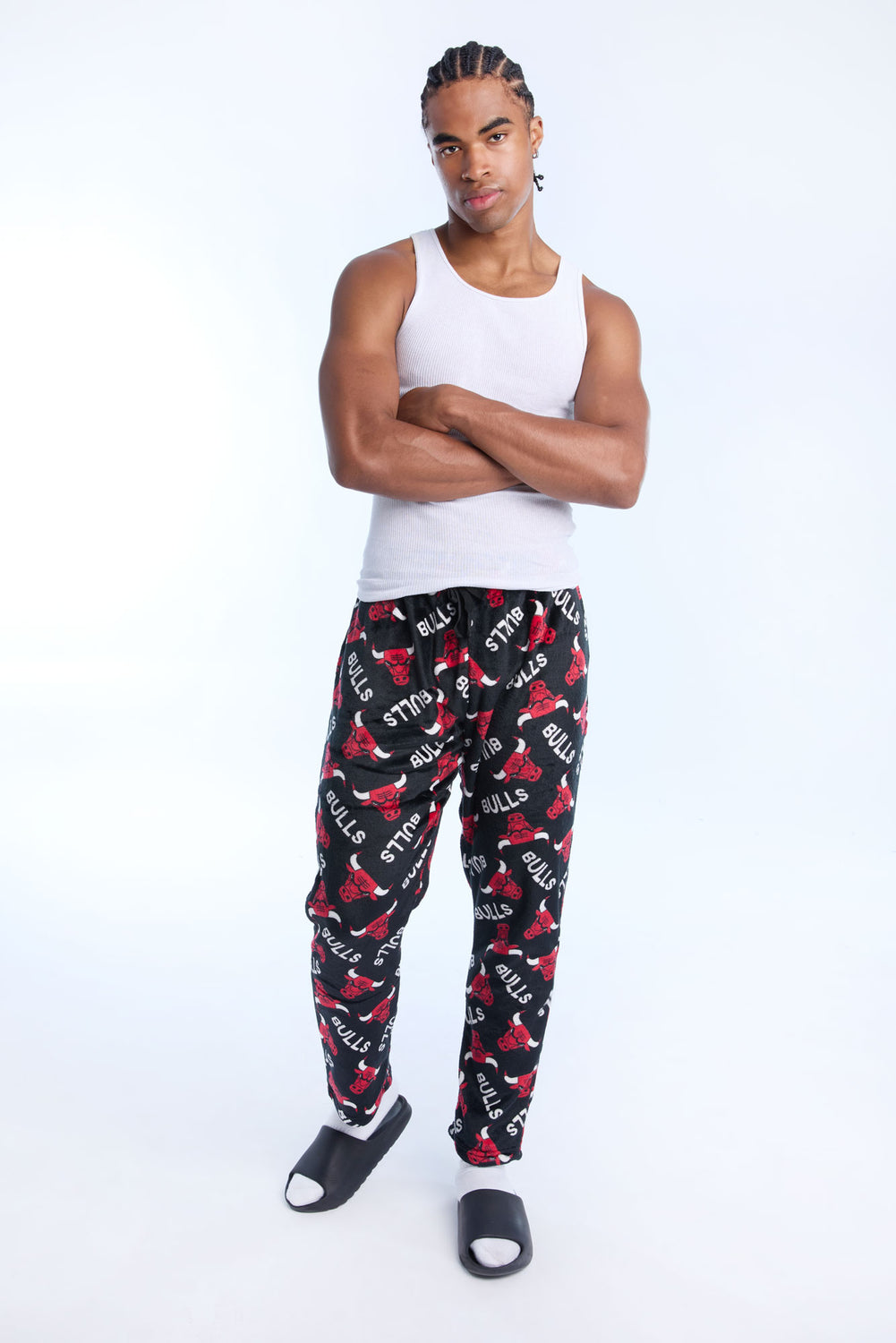 Pantalon de pyjama en peluche Chicago Bulls homme Pantalon de pyjama en peluche Chicago Bulls homme