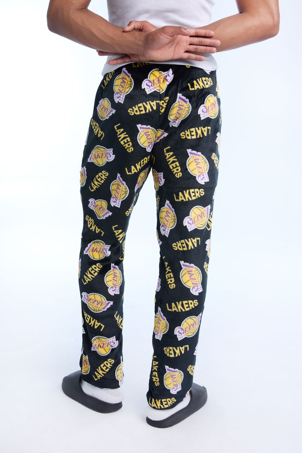 Pantalon de pyjama en peluche LA Lakers homme Pantalon de pyjama en peluche LA Lakers homme