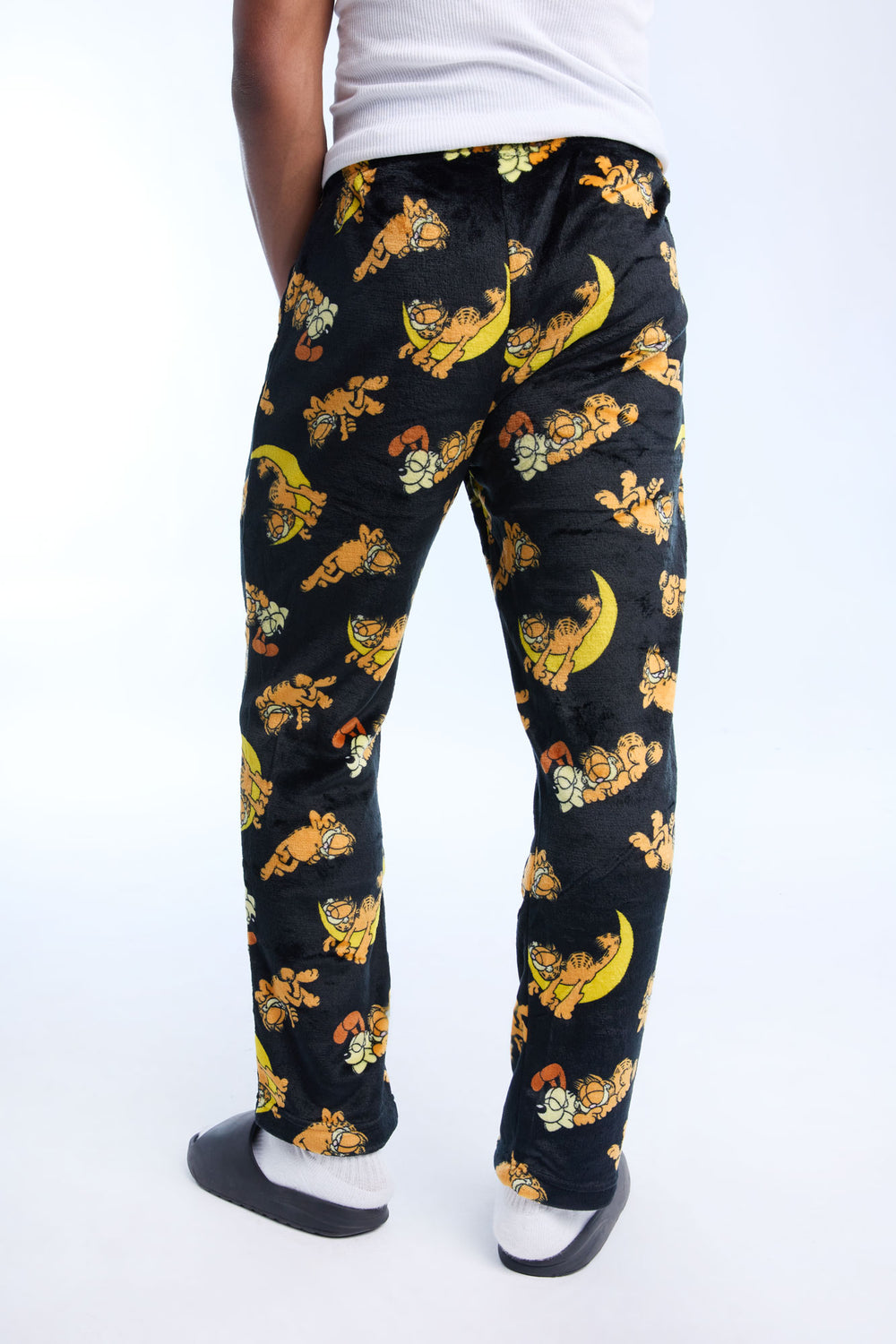 Mens Garfield Plush Pajama Pant Mens Garfield Plush Pajama Pant
