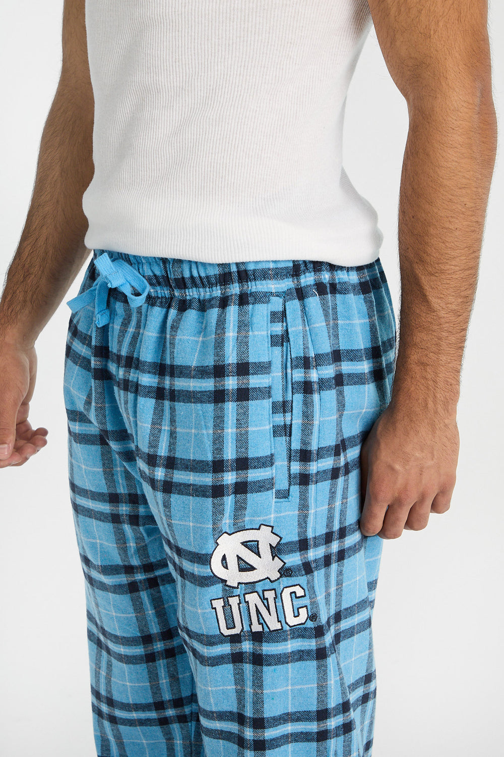 Mens UNC Tar Heels Varsity Plaid Pajama Pant Mens UNC Tar Heels Varsity Plaid Pajama Pant