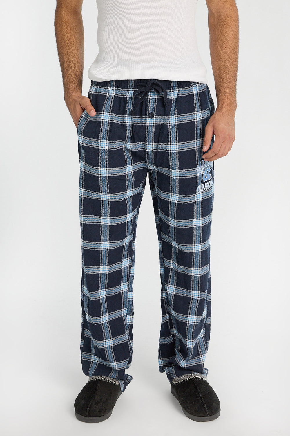 Pantalon de pyjama à carreaux North Carolina Tar Heels homme Pantalon de pyjama à carreaux North Carolina Tar Heels homme