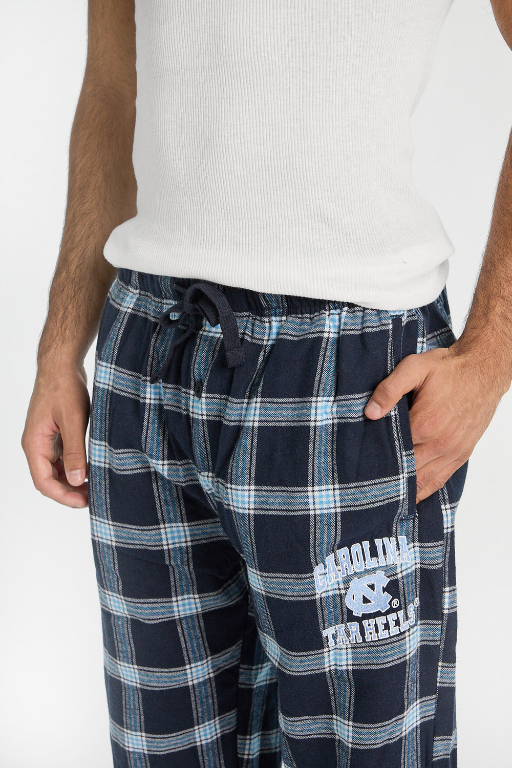 Mens North Carolina Tar Heels Varsity Plaid Pajama Pant Mens North Carolina Tar Heels Varsity Plaid Pajama Pant