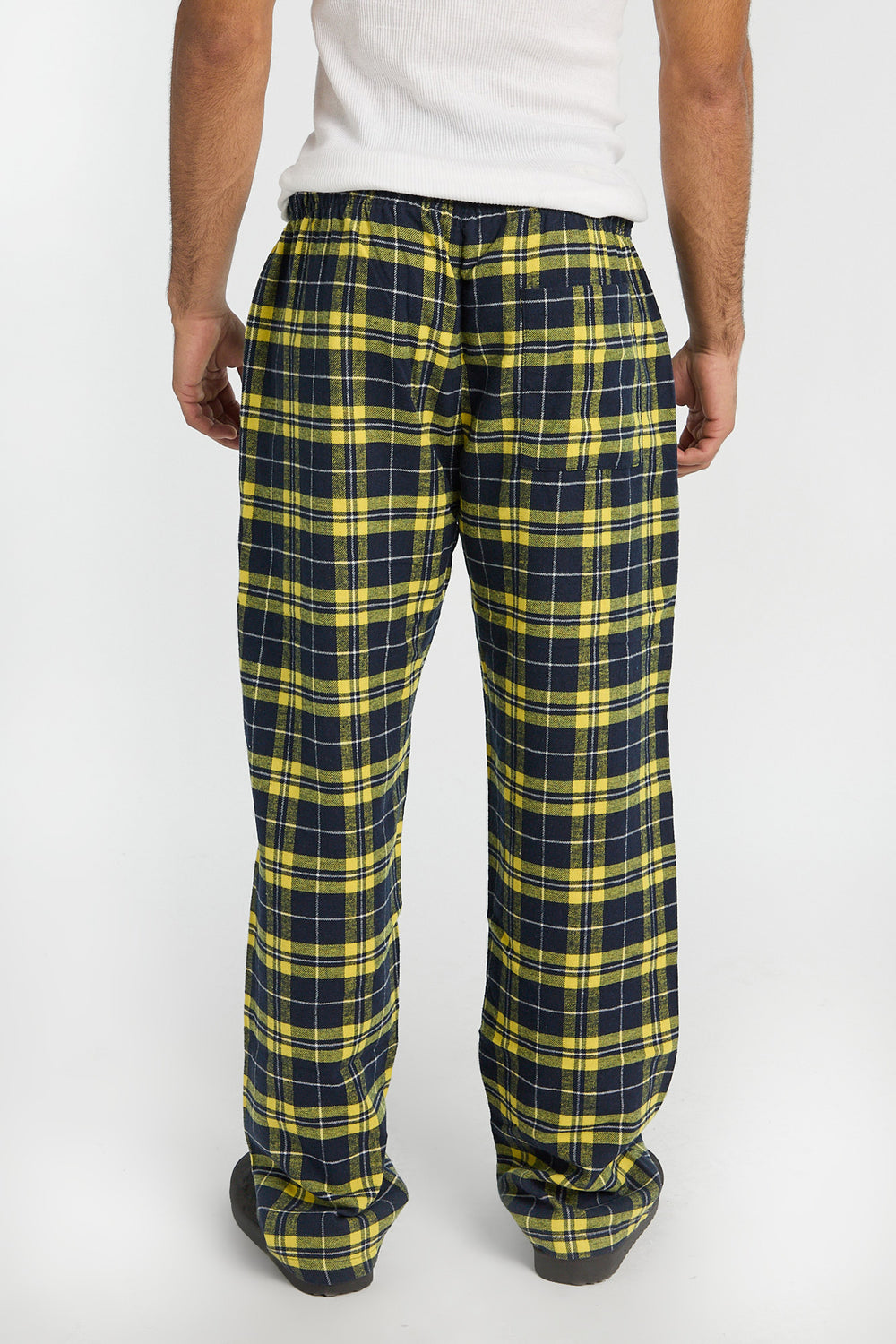Mens Michigan Wolverines Varsity Plaid Pajama Pant Mens Michigan Wolverines Varsity Plaid Pajama Pant