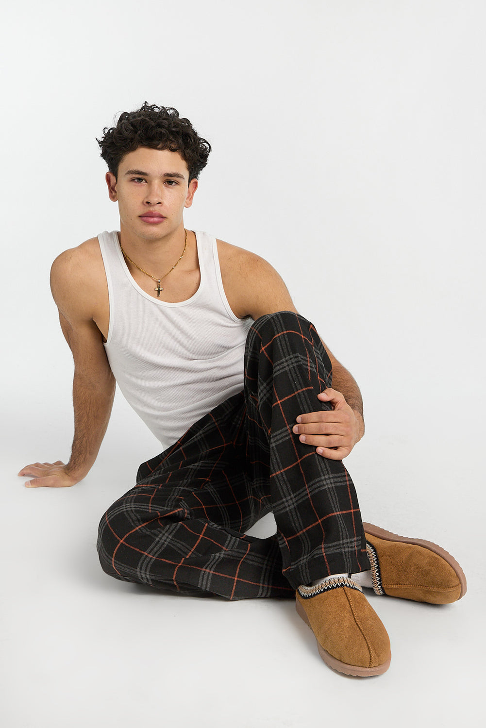 Mens Texas Longhorns Varsity Plaid Pajama Pant Mens Texas Longhorns Varsity Plaid Pajama Pant