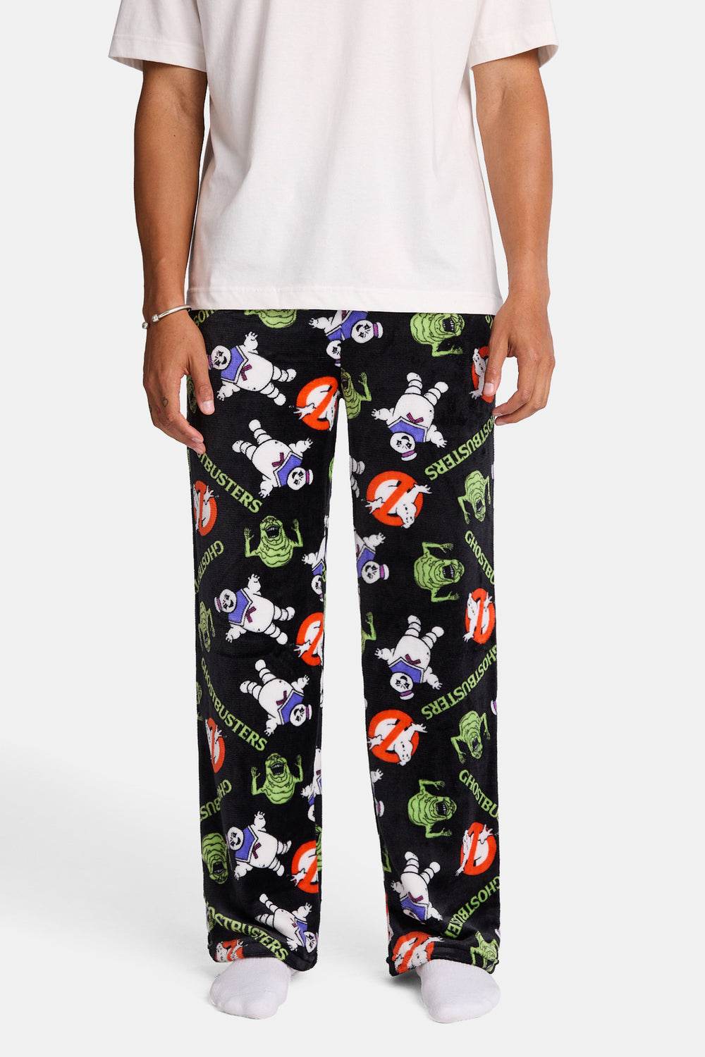 Pantalon de pyjama en peluche Ghostbusters Pantalon de pyjama en peluche Ghostbusters