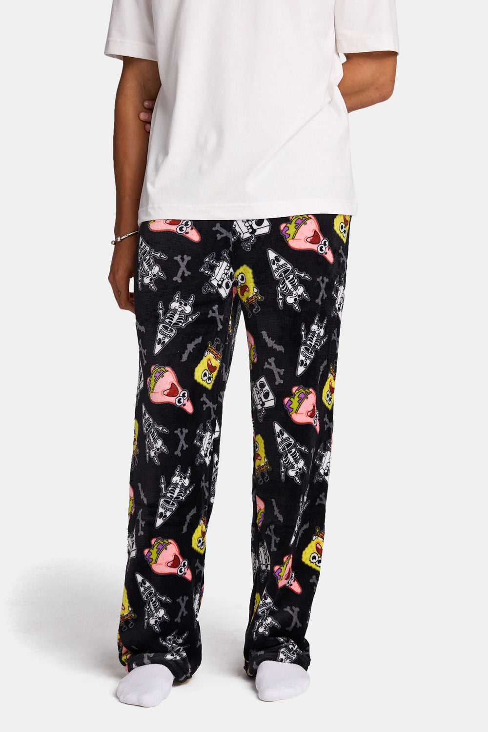 Skeleton SpongeBob Plush Pajama Pants Skeleton SpongeBob Plush Pajama Pants