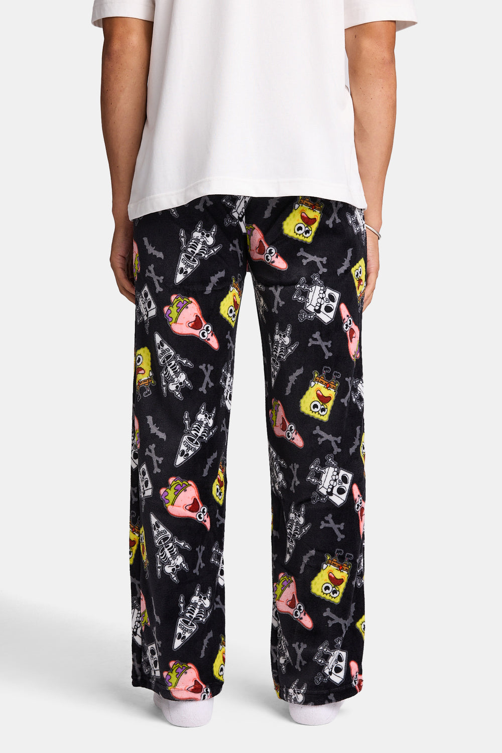 Skeleton SpongeBob Plush Pajama Pants Skeleton SpongeBob Plush Pajama Pants