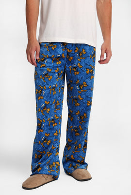 Cookie Monster Silky Fleece Pajama Pants