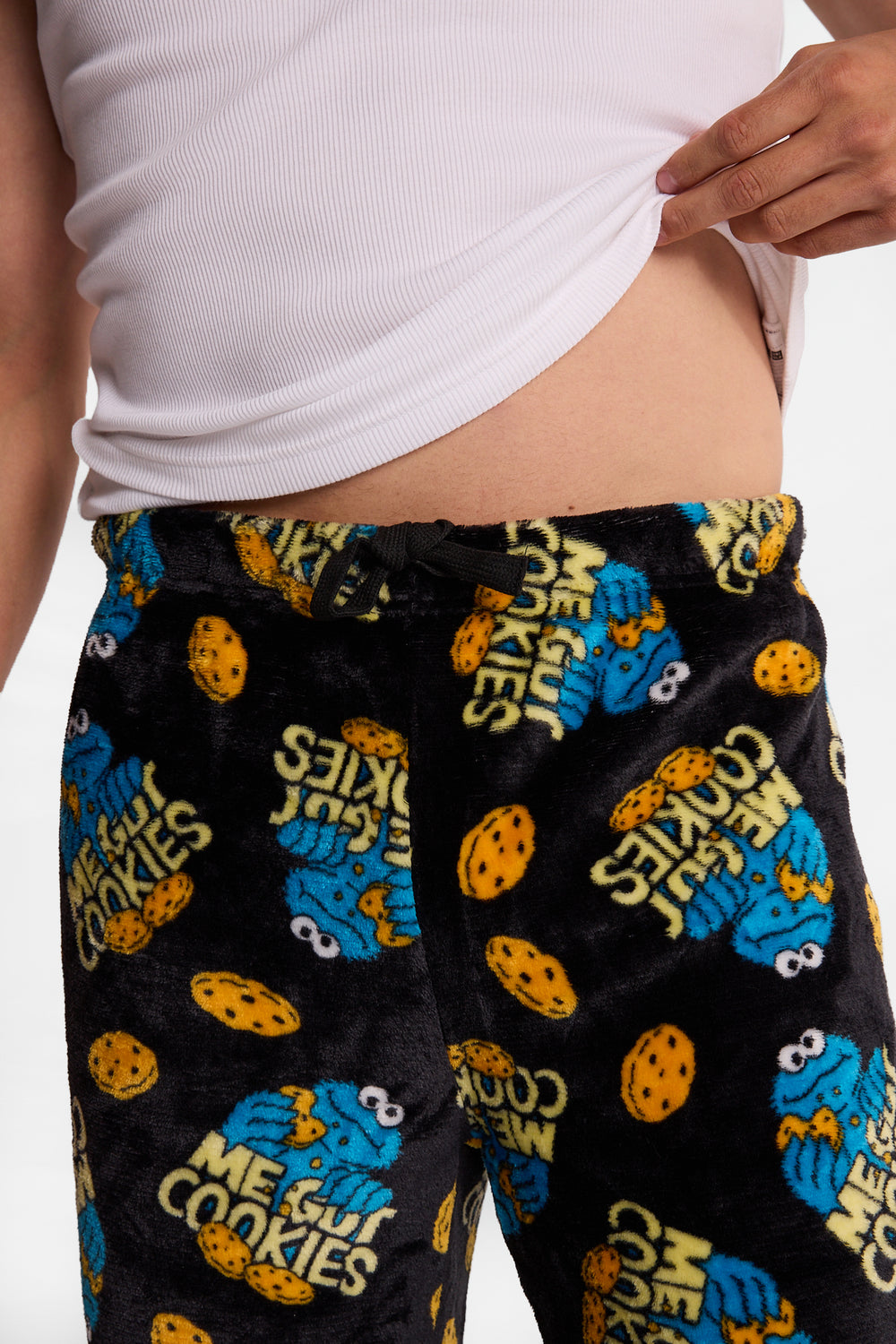 Cookie Monster Plush Pajama Pants Cookie Monster Plush Pajama Pants