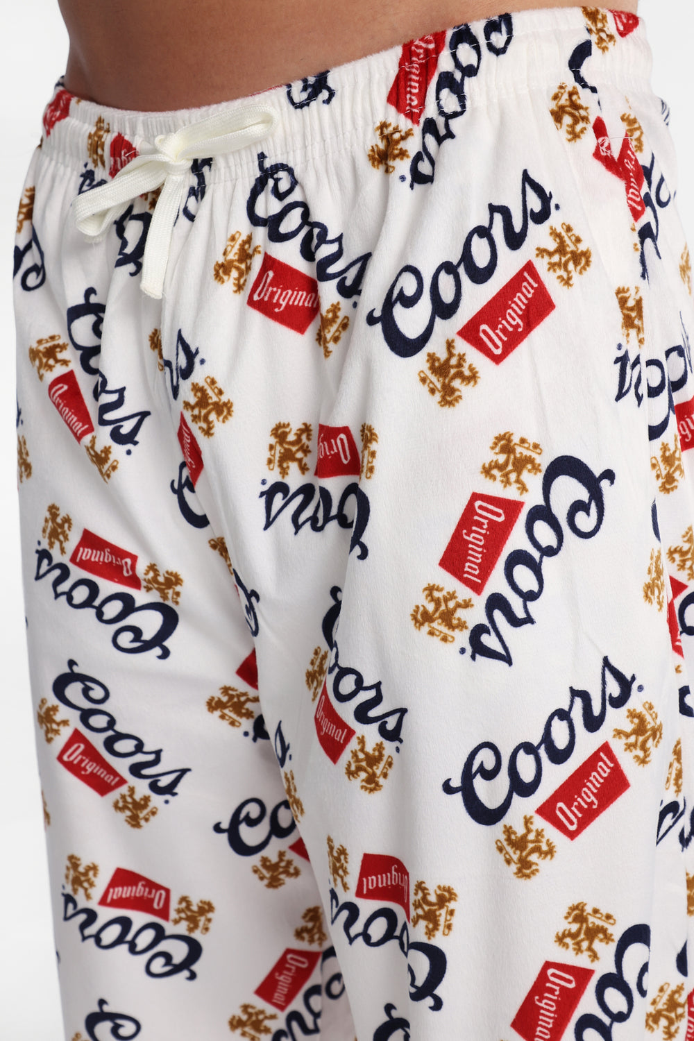 Pantalon pyjama en molleton soyeux imprimé Coors Pantalon pyjama en molleton soyeux imprimé Coors