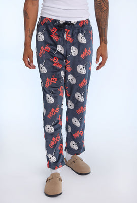 Mens Friday The 13th Plush Pajama Pant