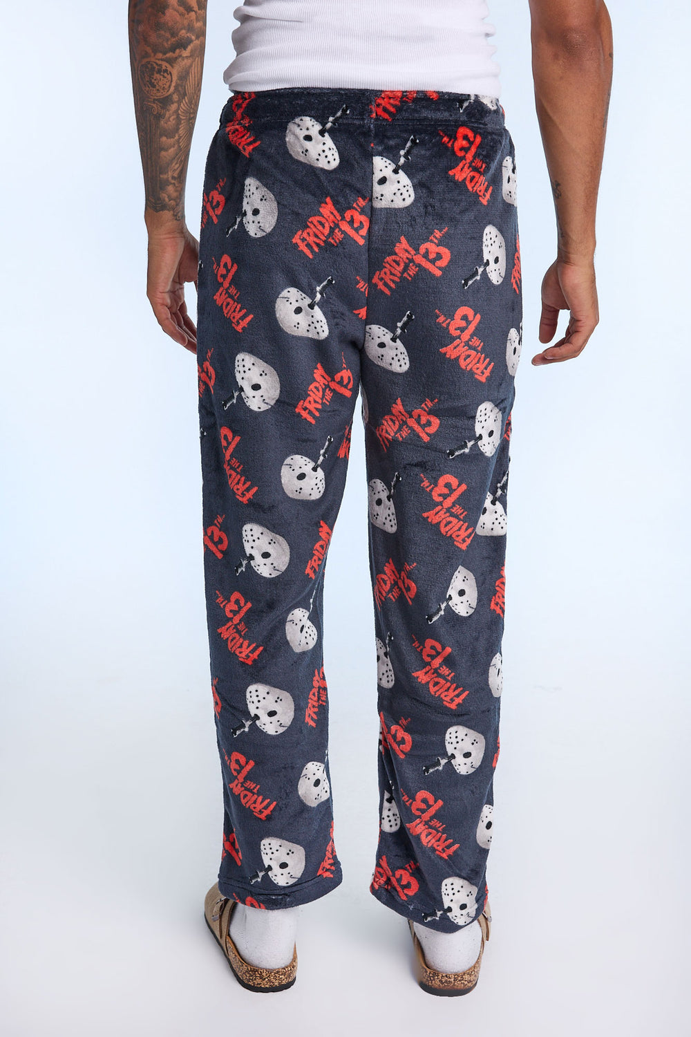 Mens Friday The 13th Plush Pajama Pant Mens Friday The 13th Plush Pajama Pant