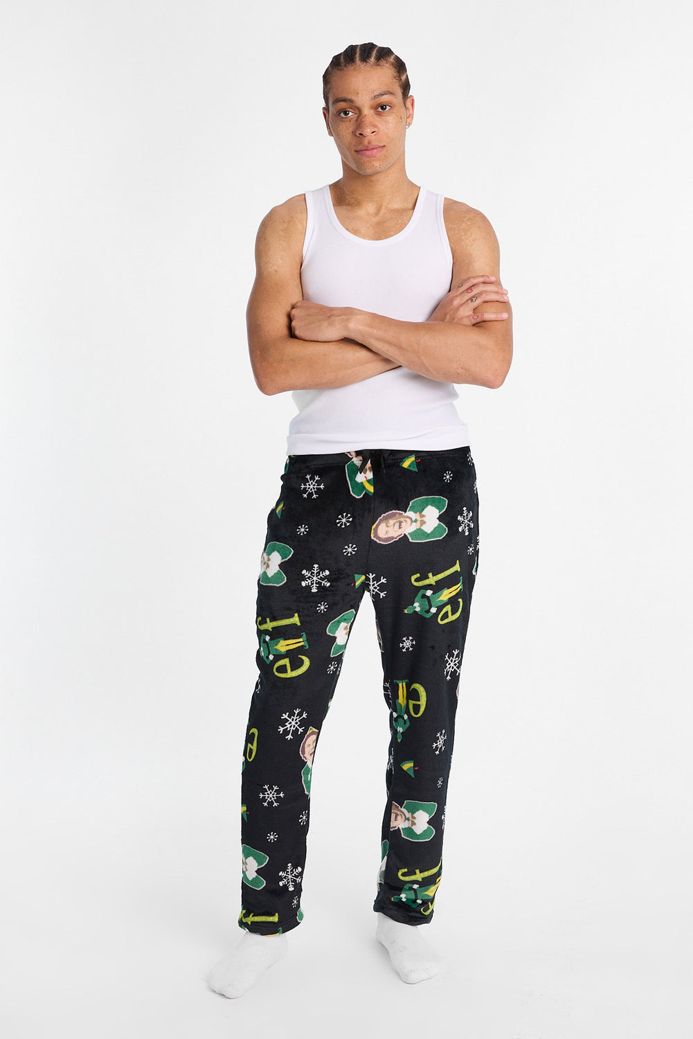Mens Elf Plush Pajama Pant Mens Elf Plush Pajama Pant