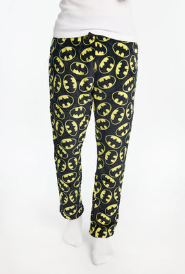 Pantalon de pyjama en peluche logo Batman homme