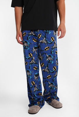 Pantalon pyjama en molleton soyeux imprimé Batman