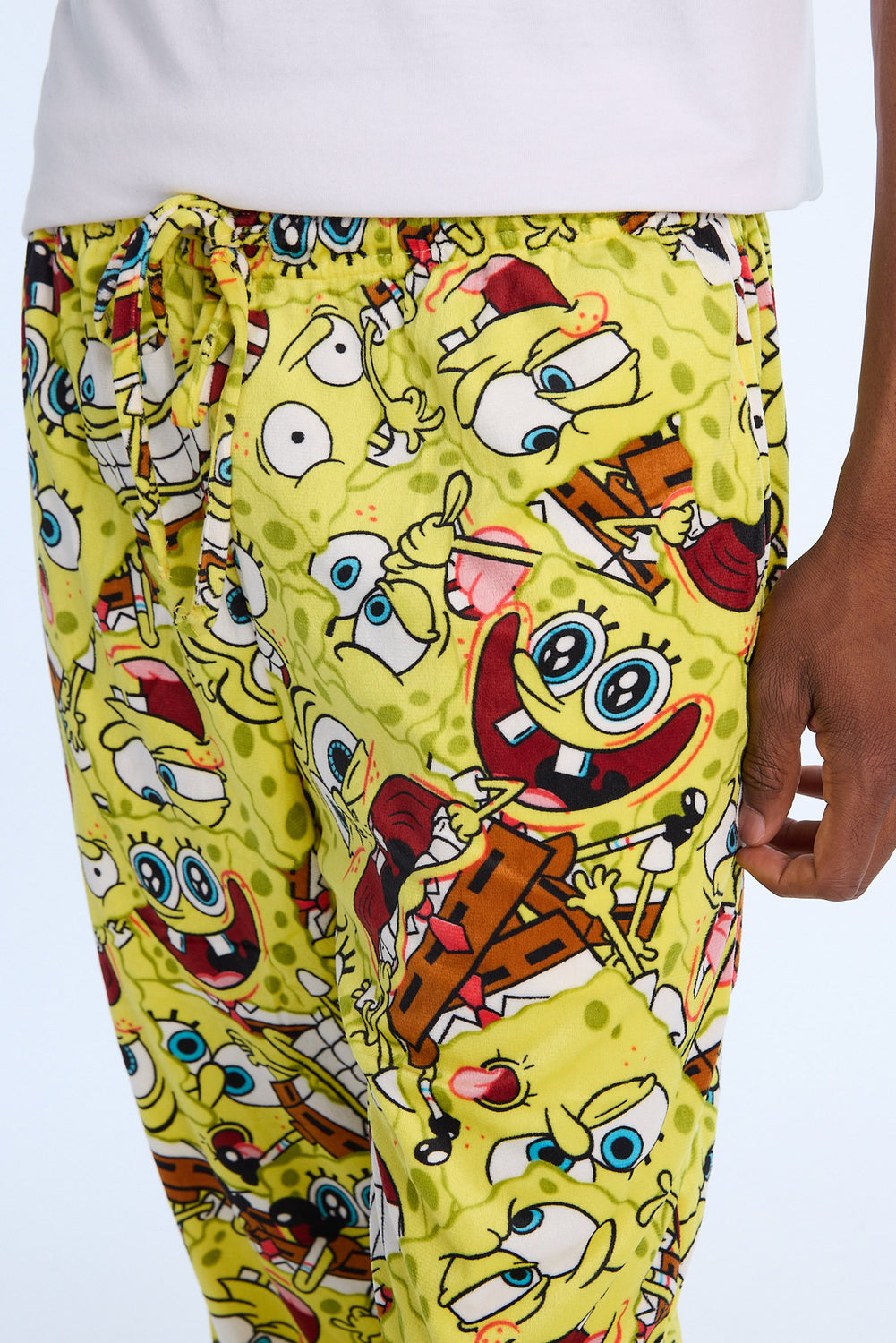 Pantalon de pyjama en polaire SpongeBob homme Pantalon de pyjama en polaire SpongeBob homme