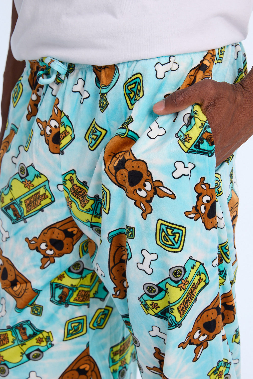 Pantalon de pyjama en polaire Scooby-Doo homme Pantalon de pyjama en polaire Scooby-Doo homme