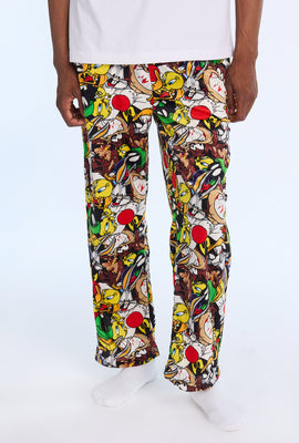 Pantalon de pyjama en polaire Looney Tunes homme