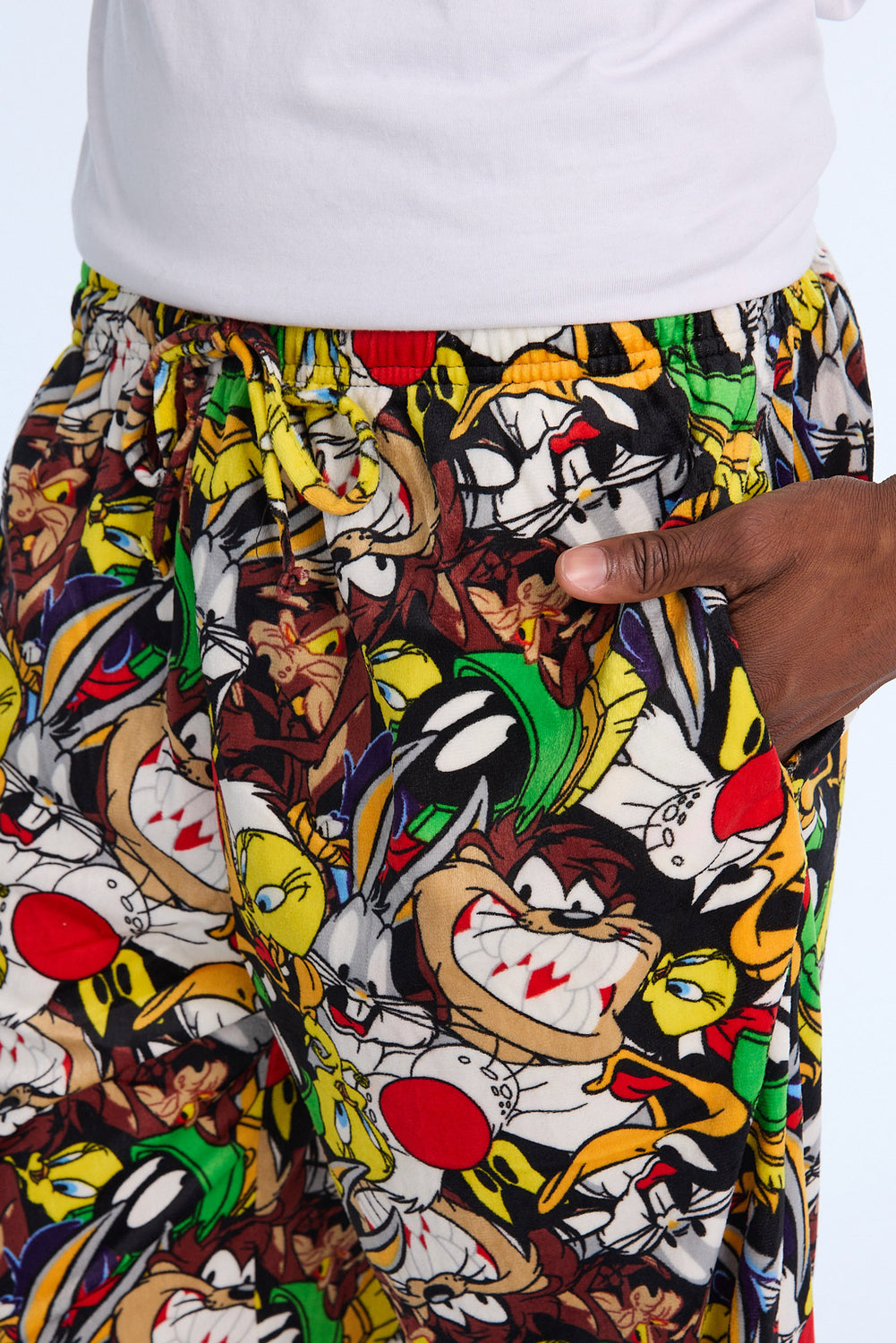Pantalon de pyjama en polaire Looney Tunes homme Pantalon de pyjama en polaire Looney Tunes homme
