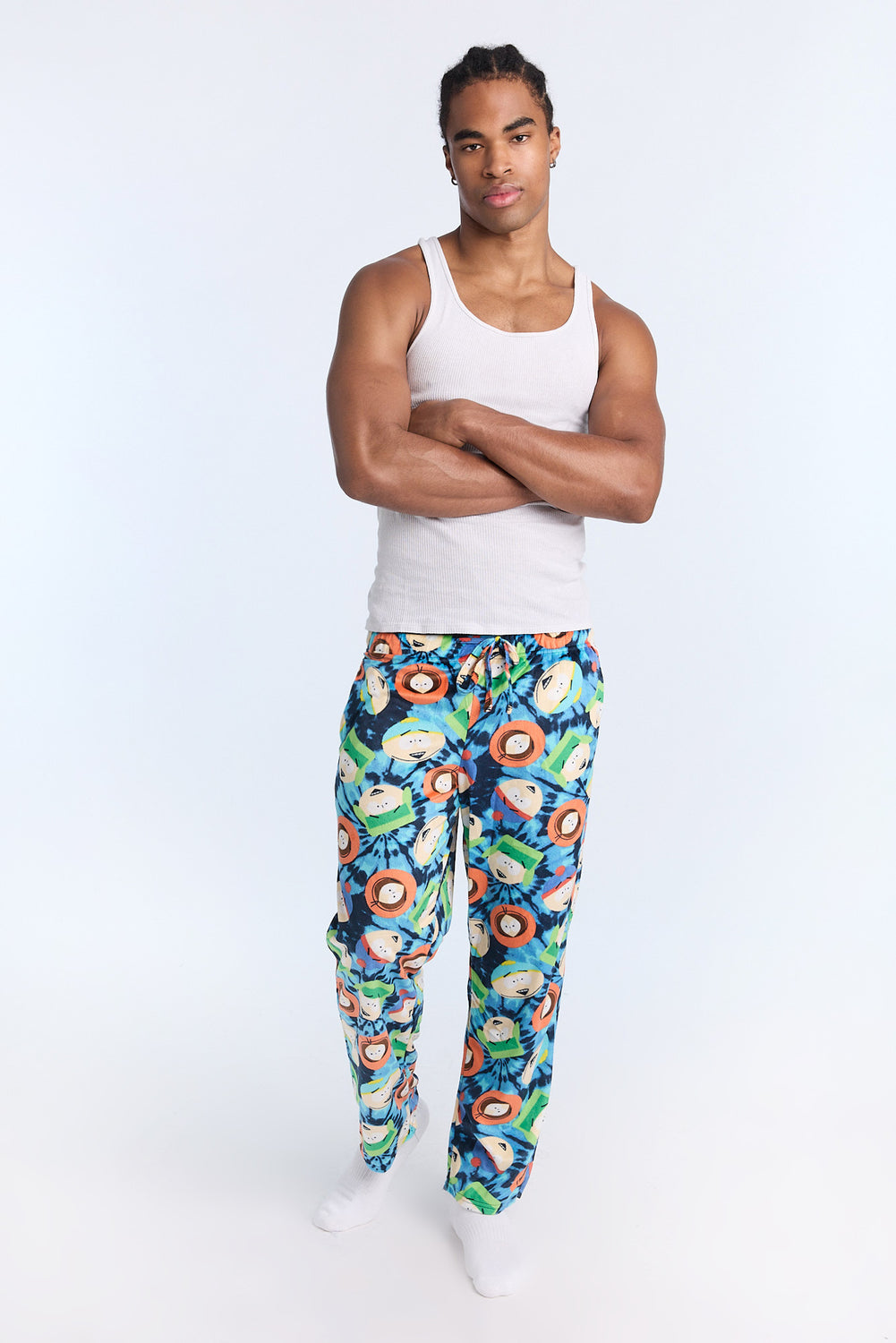 Pantalon de pyjama tie-dye South Park homme Pantalon de pyjama tie-dye South Park homme