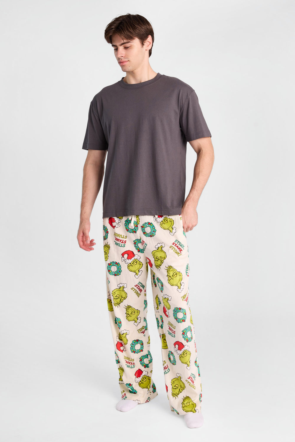 Pantalon de pyjama à imprimé Le Grinch Pantalon de pyjama à imprimé Le Grinch
