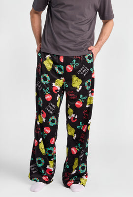 Pantalon de pyjama à imprimé Le Grinch