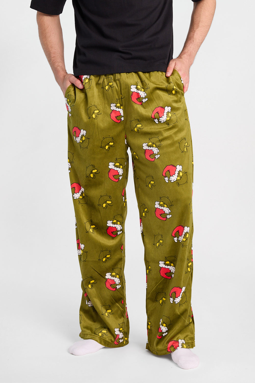 The Grinch Faces Pajama Pants The Grinch Faces Pajama Pants