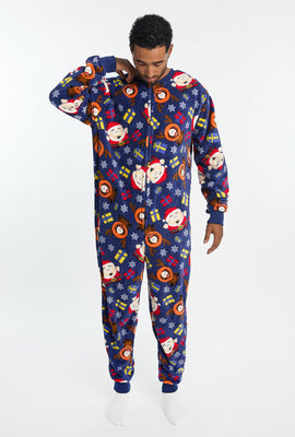 Mens South Park Holiday Plush Onesie
