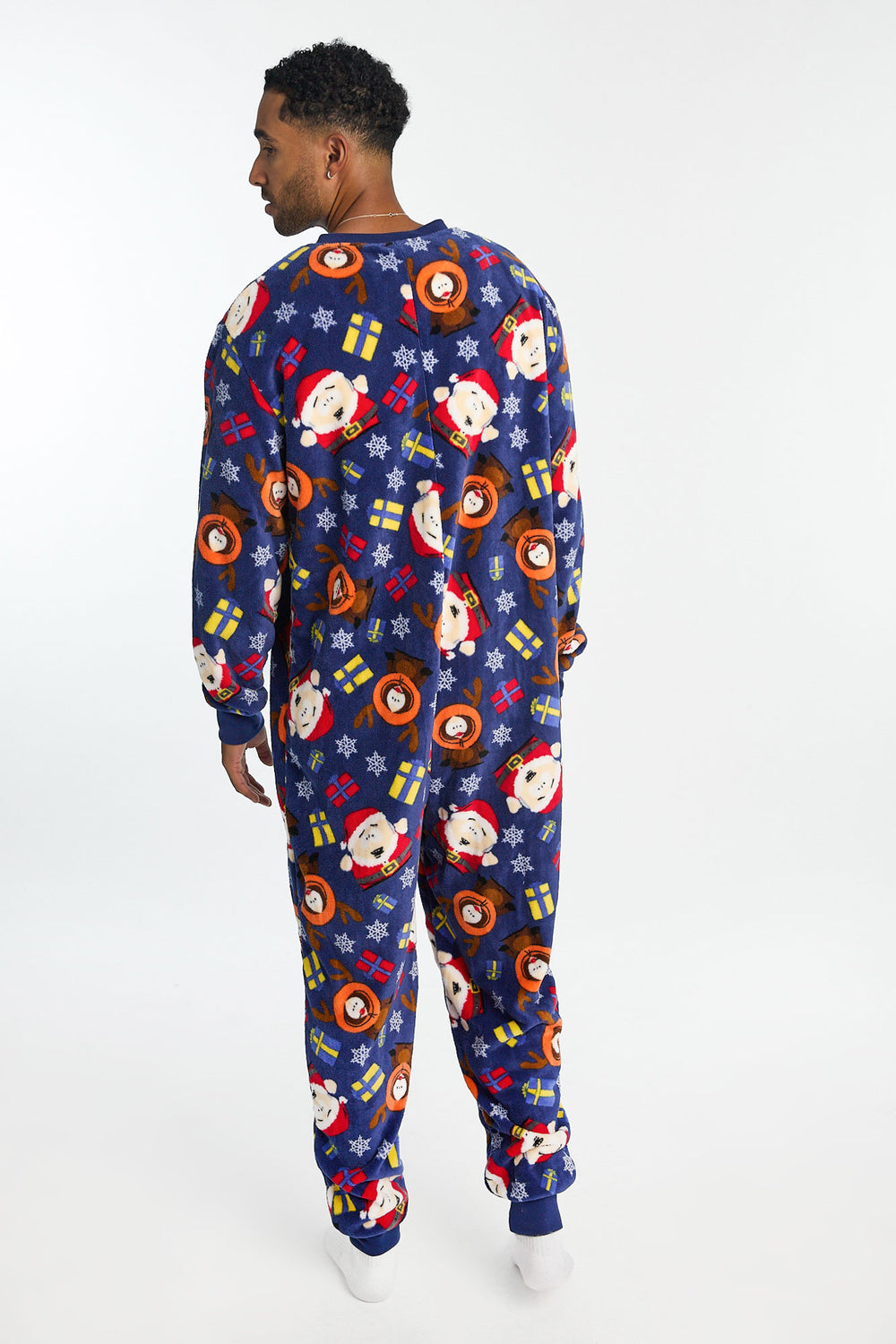 Combinaison pyjama en peluche imprimé South Park homme Combinaison pyjama en peluche imprimé South Park homme