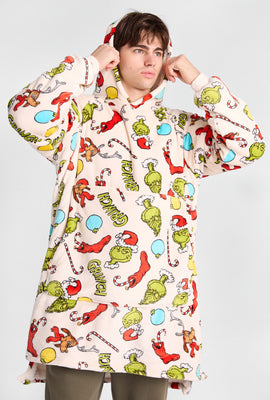 Haut à capuchon couverture imprimé Le Grinch