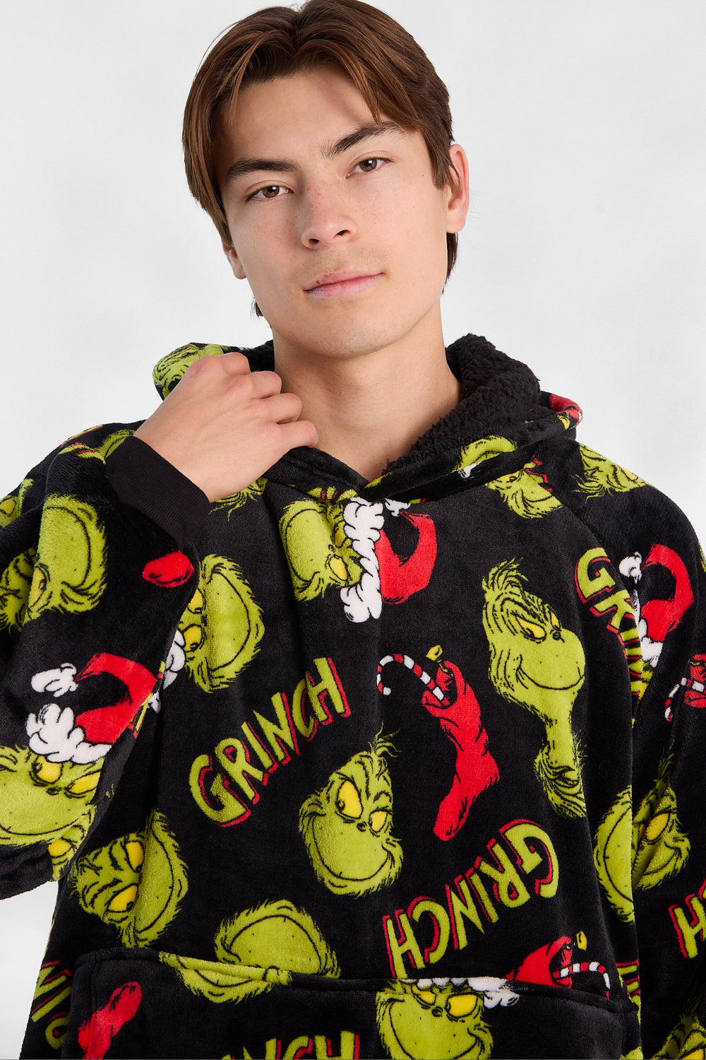 The Grinch Oversized Blanket Hoodie The Grinch Oversized Blanket Hoodie