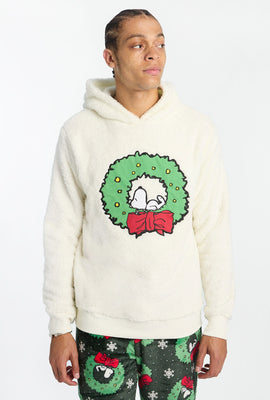 Haut à capuchon en sherpa Peanuts Snoopy homme
