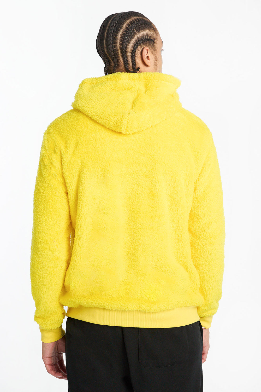 Mens SpongeBob Graphic Sherpa Hoodie Mens SpongeBob Graphic Sherpa Hoodie