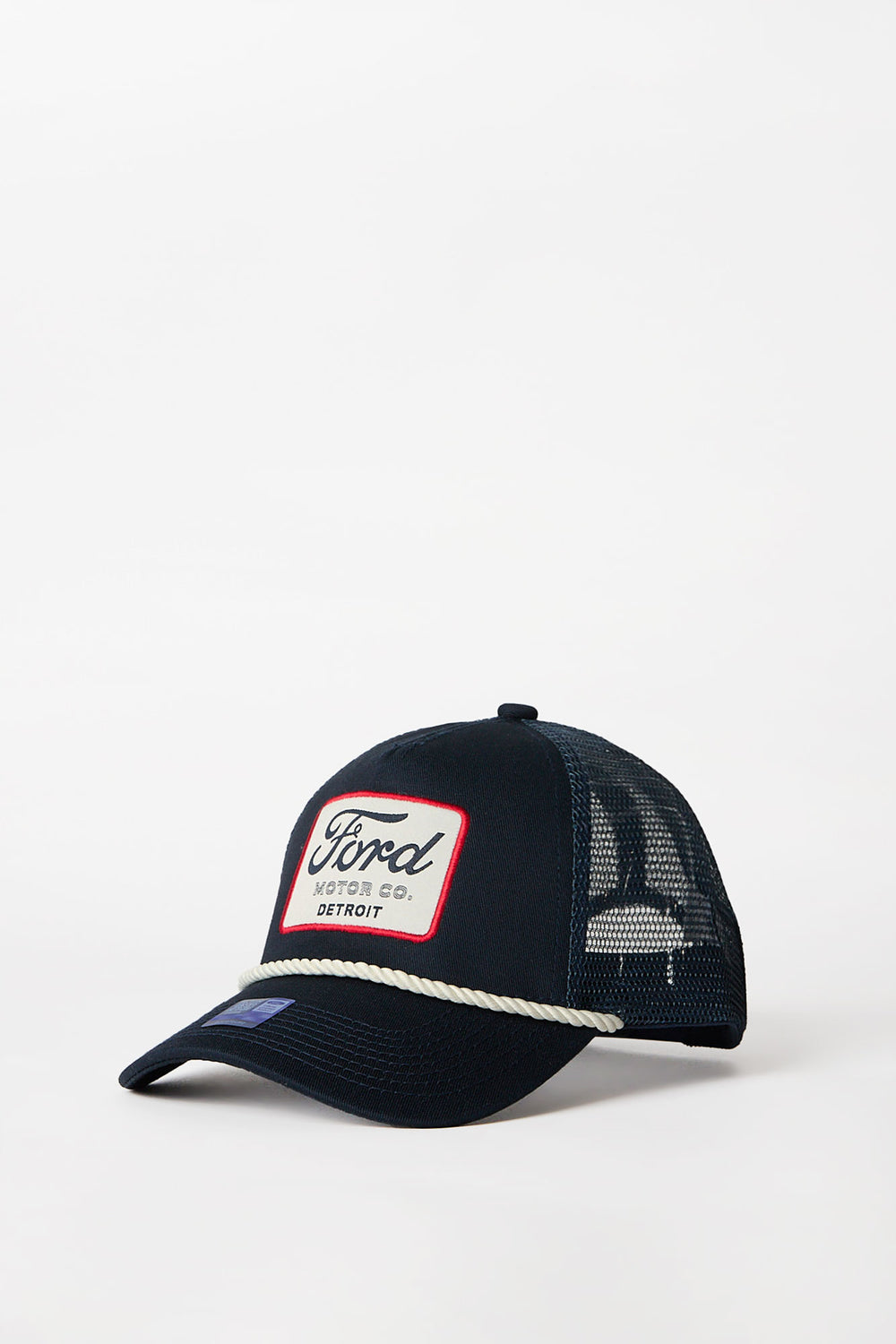 Ford Patch Embroidered Trucker Cap Ford Patch Embroidered Trucker Cap