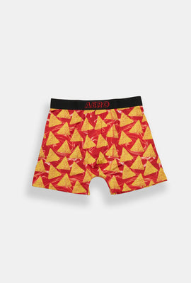 Nachos Cheese Printed Boxer Briefs