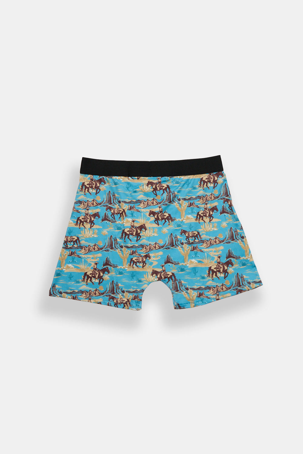 Cowboy Western Cactus Printed Boxer Briefs Cowboy Western Cactus Printed Boxer Briefs
