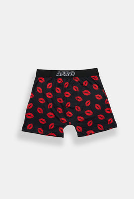 Lips Printed Boxer Briefs