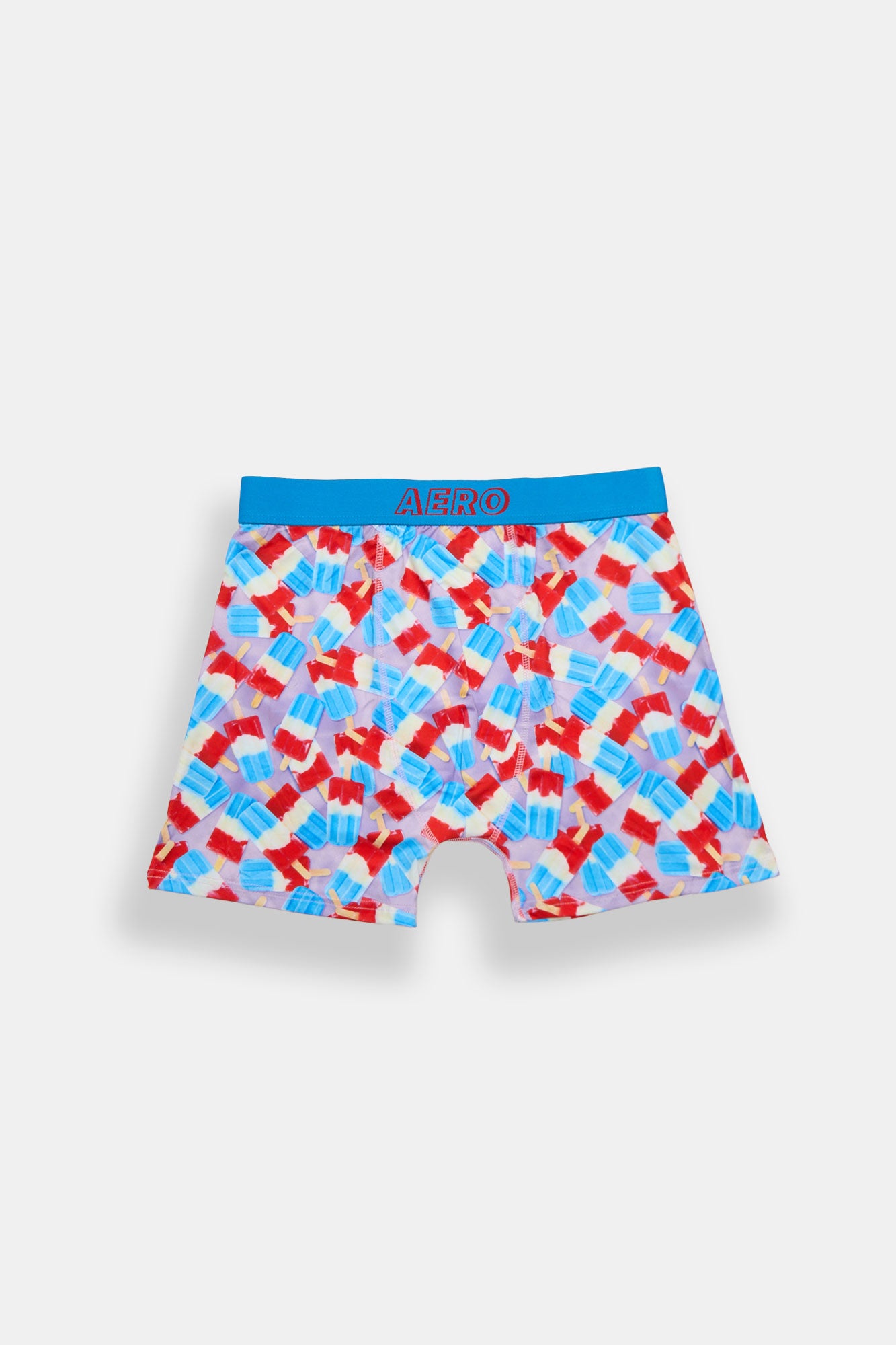 Rocket Popsicles Printed Boxer Briefs - Blue /