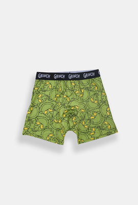 Mens The Grinch Faces Boxer Brief
