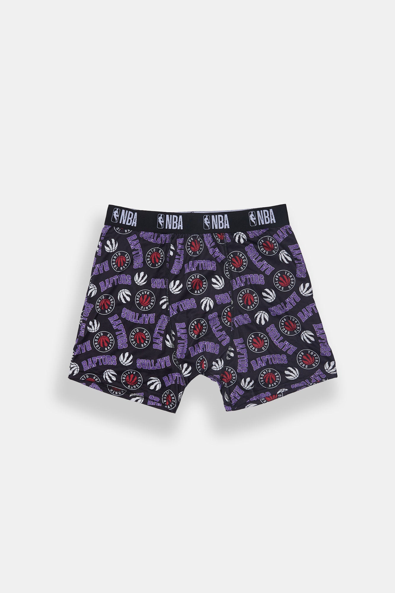 Mens Toronto Raptors Boxer Brief - Black /